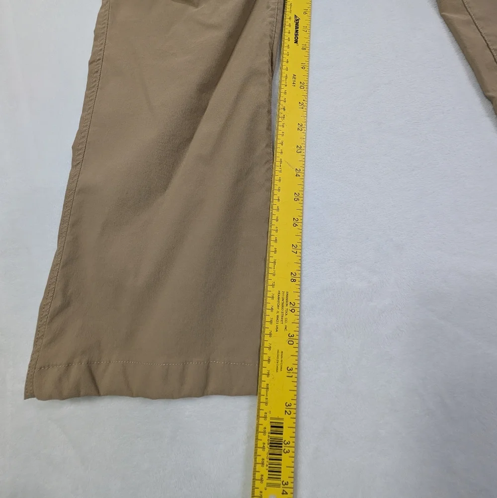 Eddie Bauer Men’s Convertible Tech Hiking Pants to‎ Shorts | Khaki 38x34